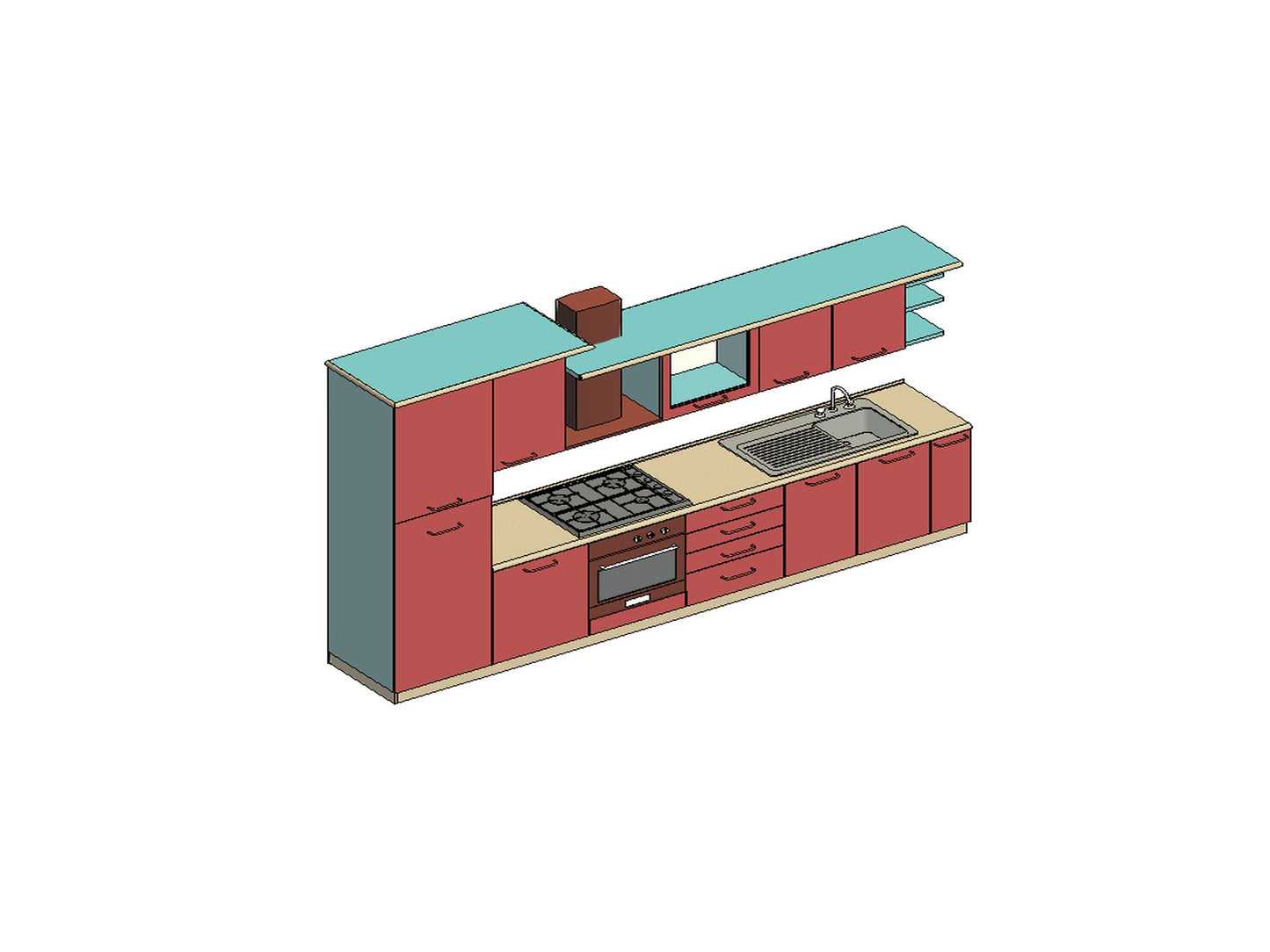 Revit Kitchen family Package