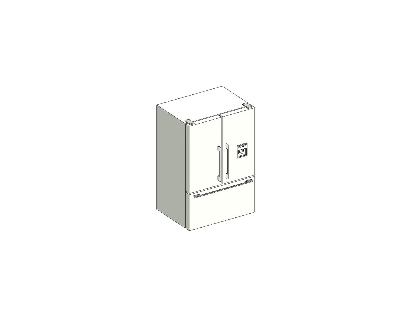 Revit Refrigerator family Package