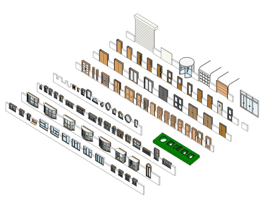 Revit Doors and Windows Revit Family